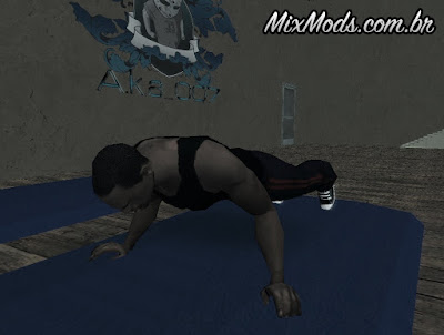 mod de exercícios gta sa