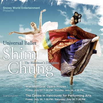 ballet coréen La Légende de Shim Chung
