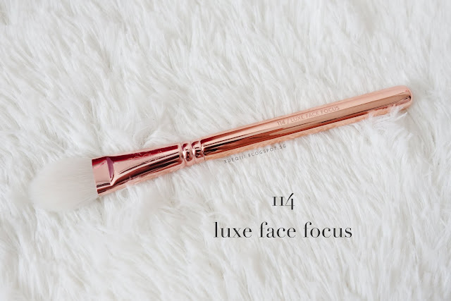 Zoeva Rose Golden Vol. 3 Luxury Brush Set 114 Luxe Face Focus