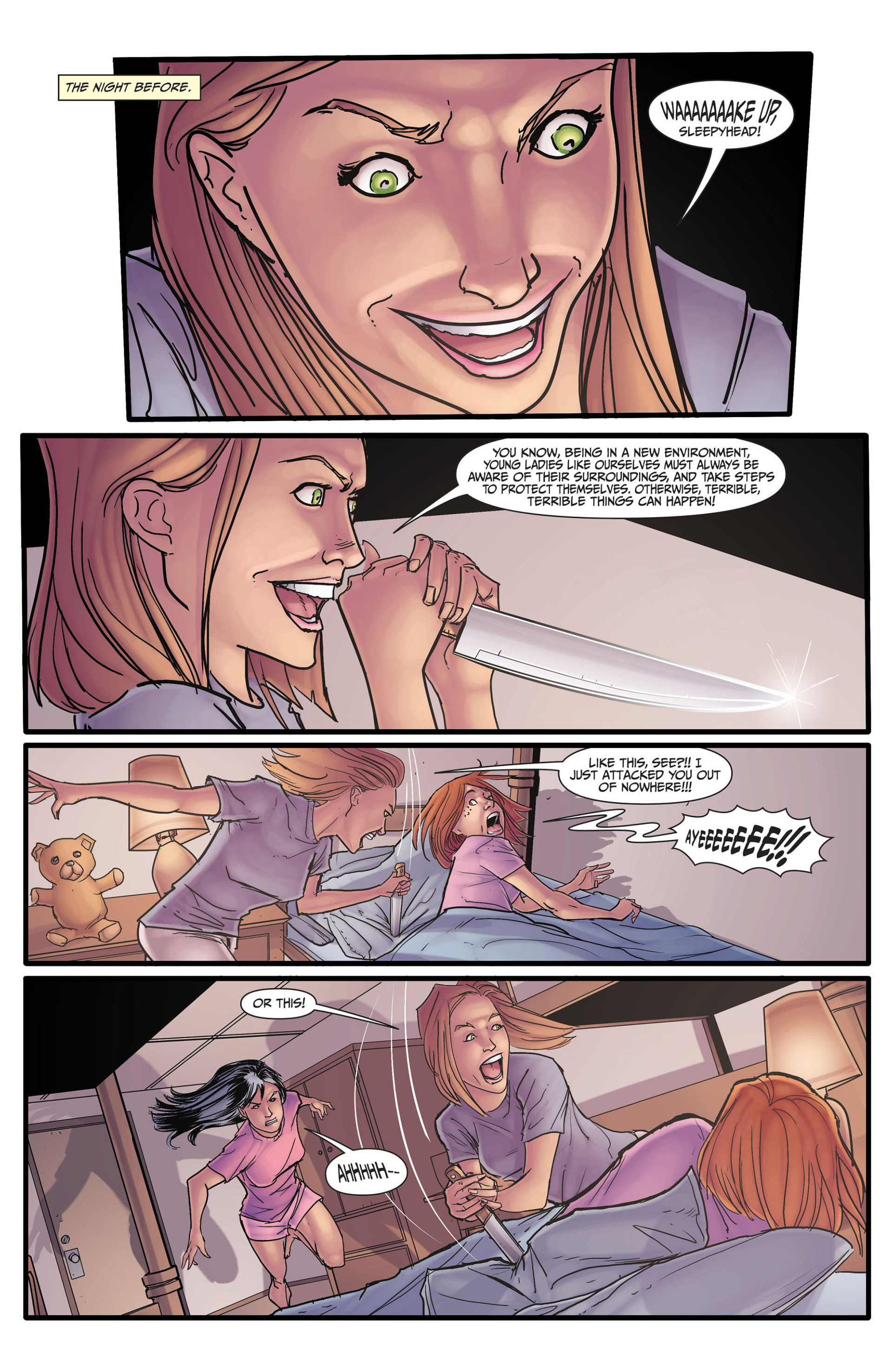 Read online Morning Glories comic -  Issue # _TPB 1 - 65