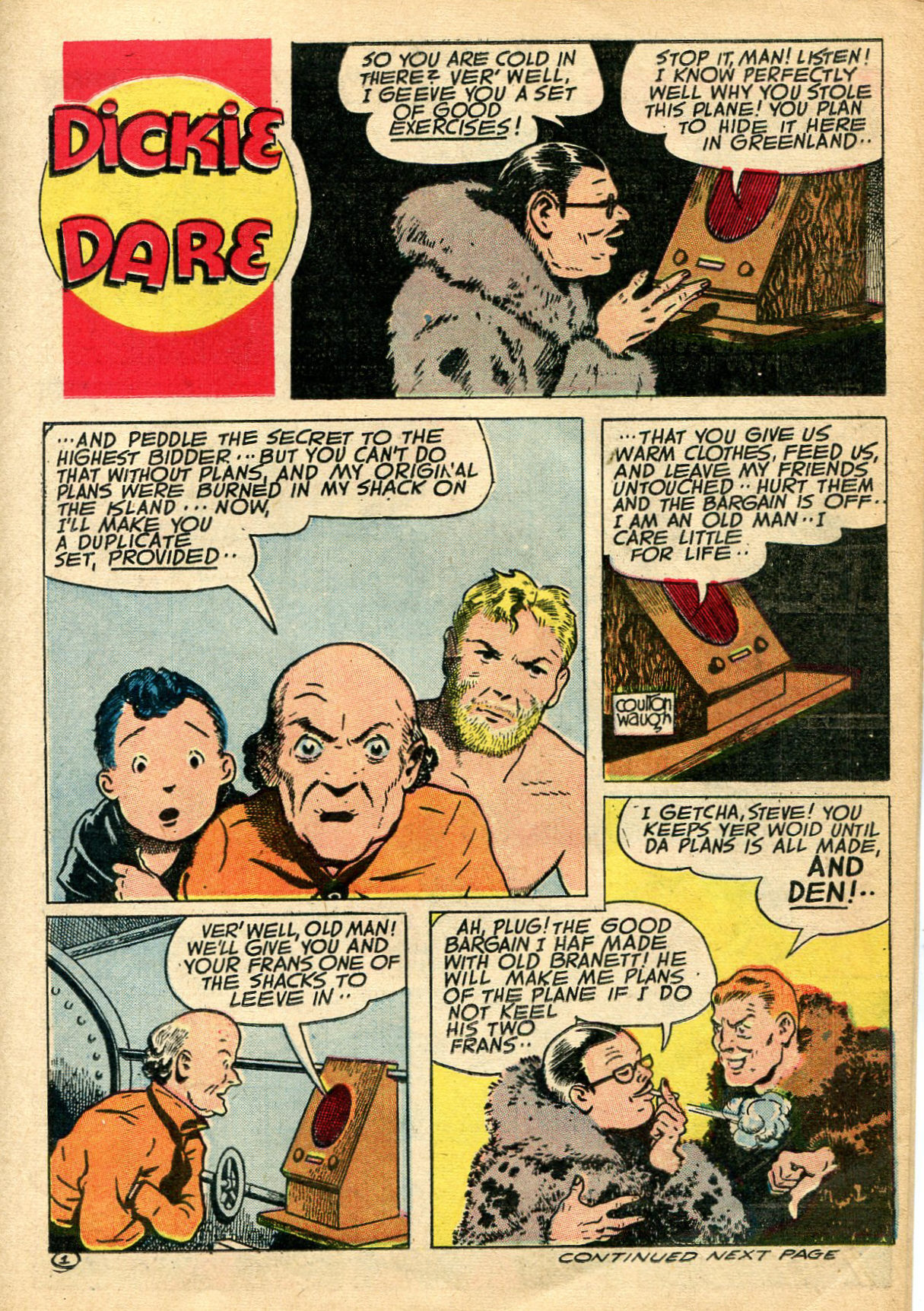 Read online Famous Funnies comic -  Issue #110 - 19