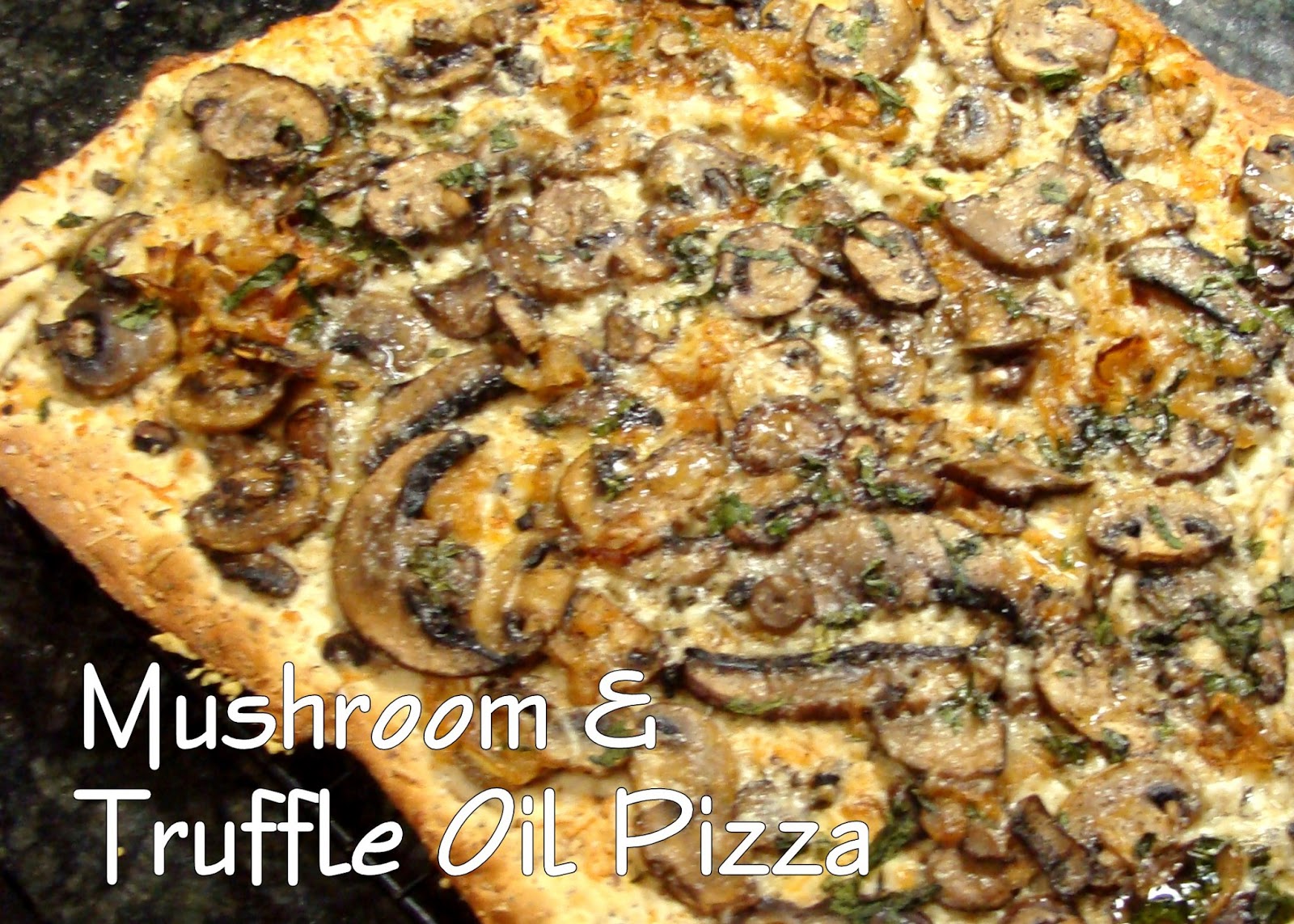 Dr. Z's Kitchen Prescriptions Mushroom & Truffle Oil Pizza