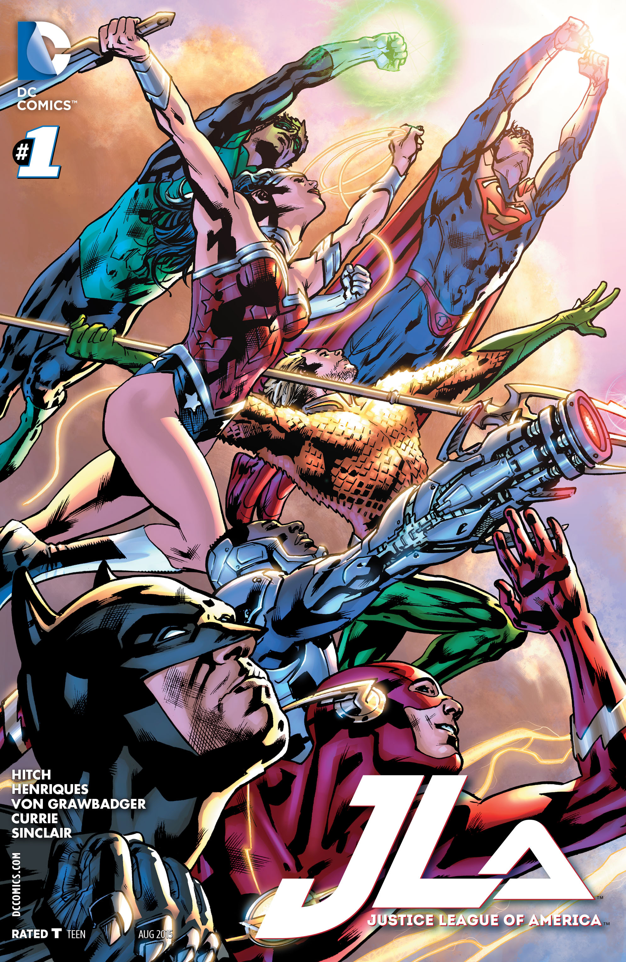 Justice League of America (2015) issue 1 - Page 1