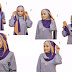 Jilbab Segi Empat 2 Warna