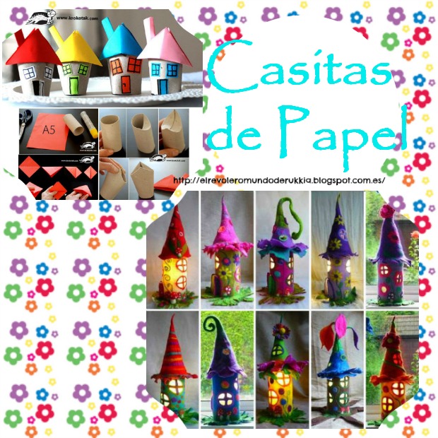 manualidades.rollo.papel casita.manualidades.rollo.papel