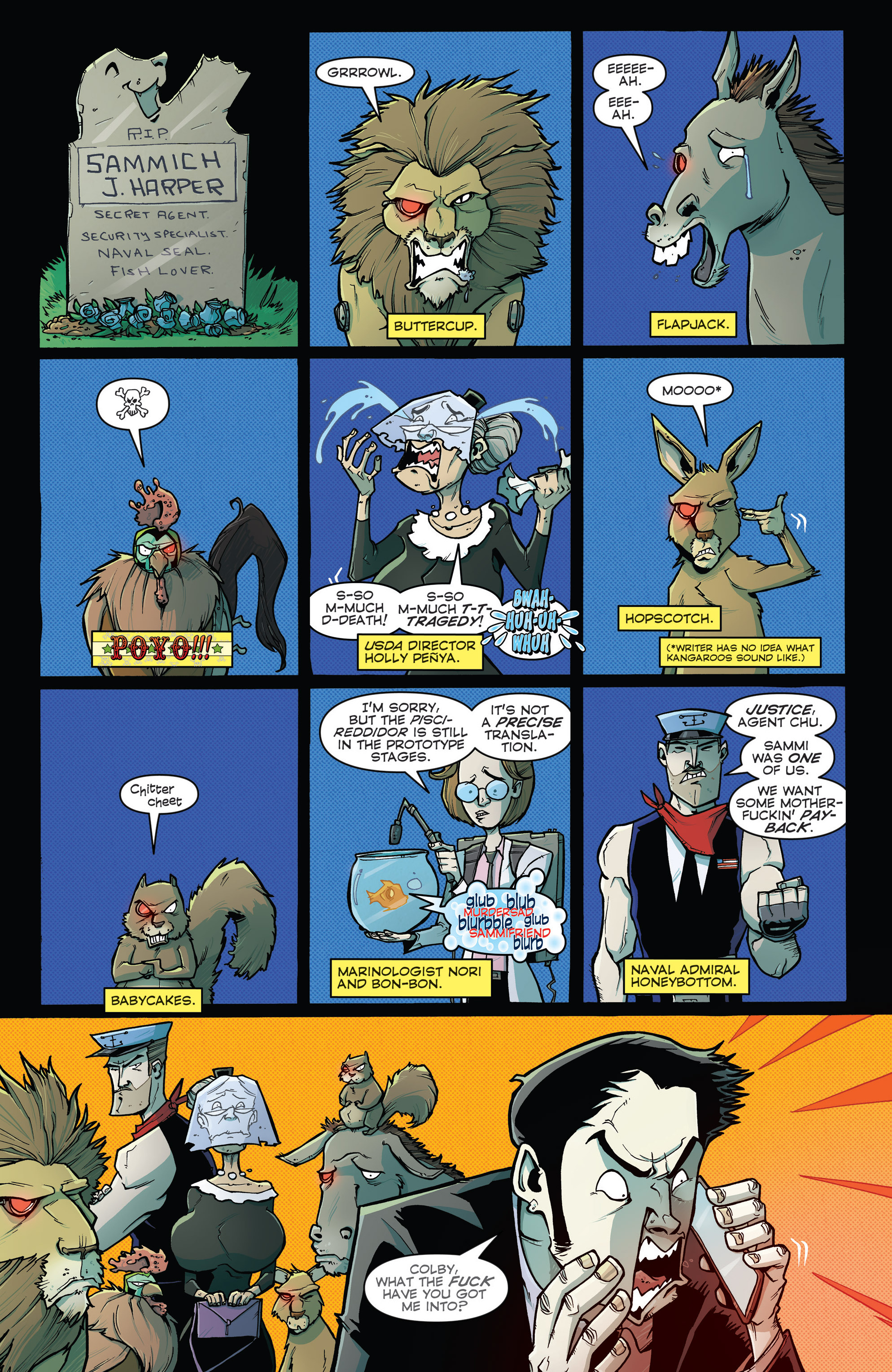 Read online Chew comic -  Issue #42 - 4