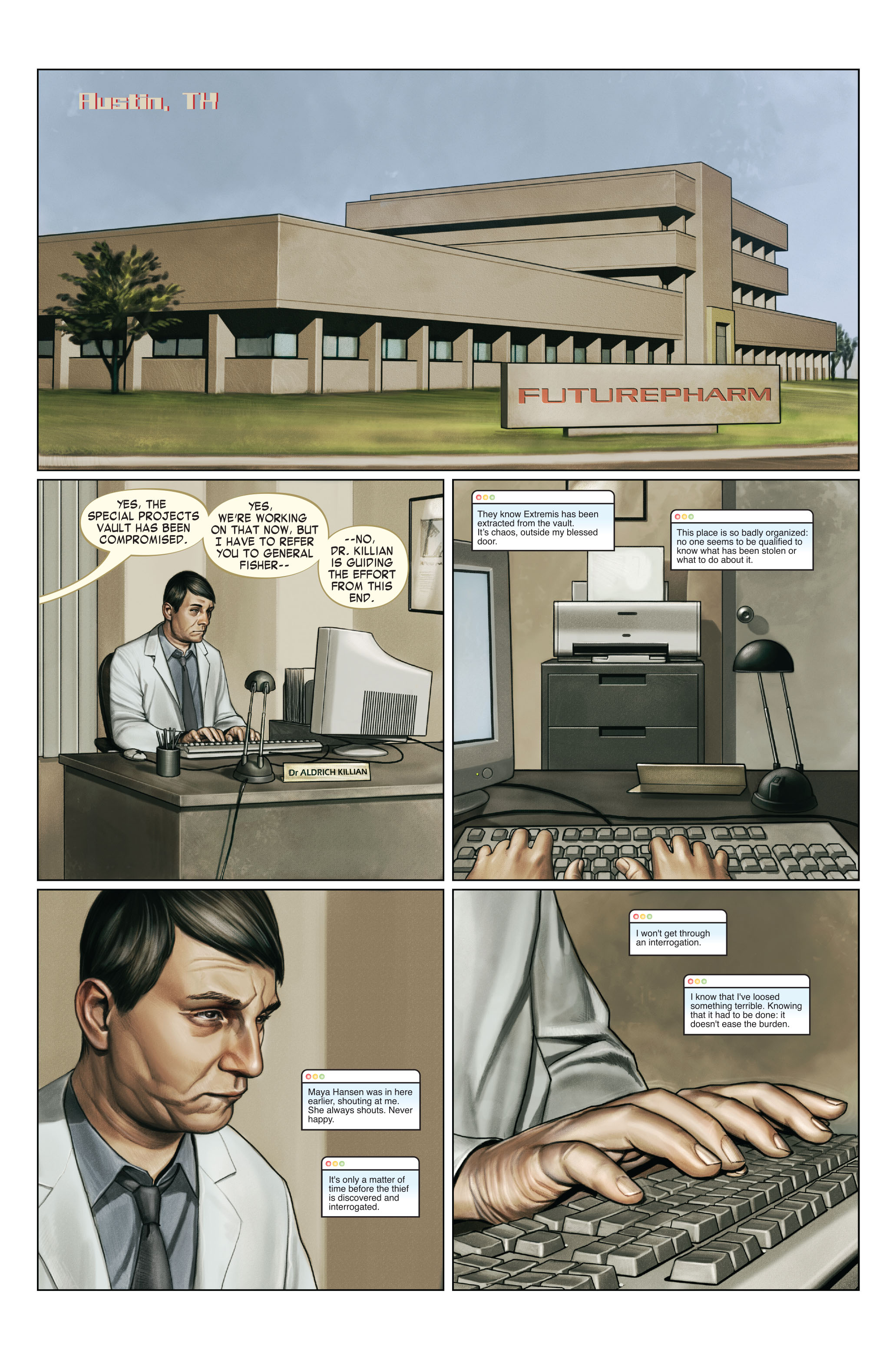 Read online Iron Man (2005) comic -  Issue #1 - 9
