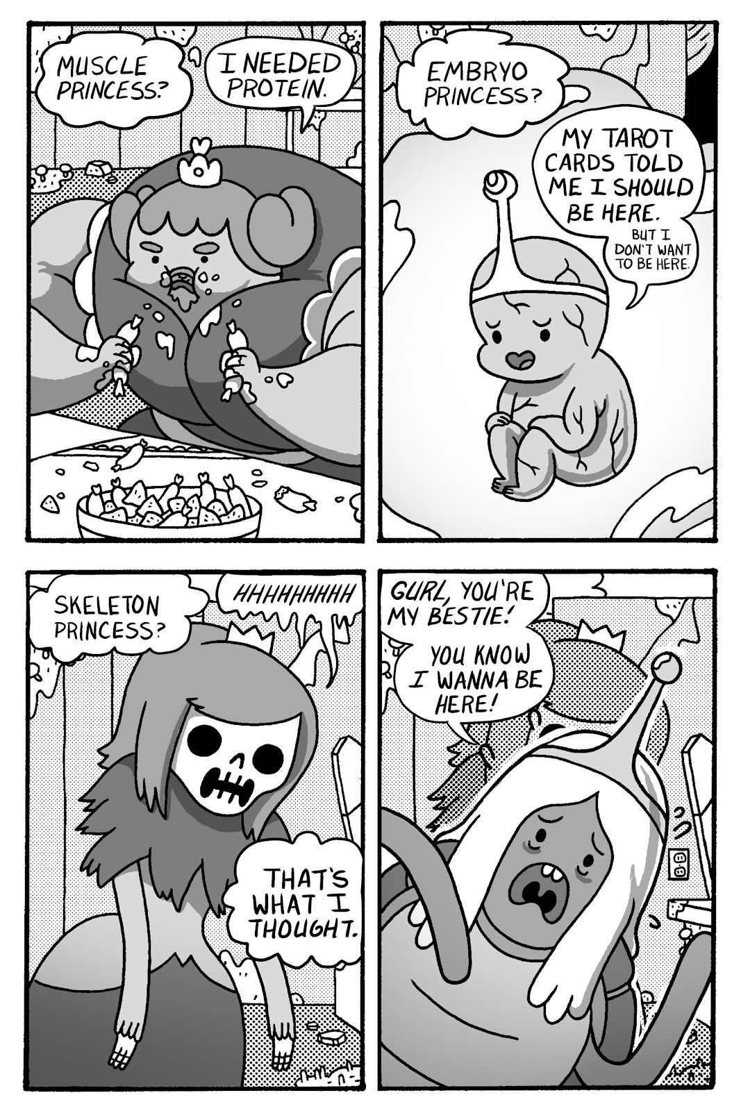Read online Adventure Time: Pixel Princesses comic - Issue # Full - 13