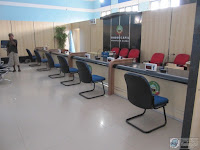 Meja CS & Background - Furniture Kantor Semarang