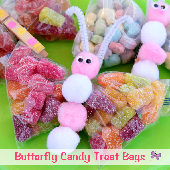 How to Make Butterfly Snack Bags - Lolly Jane
