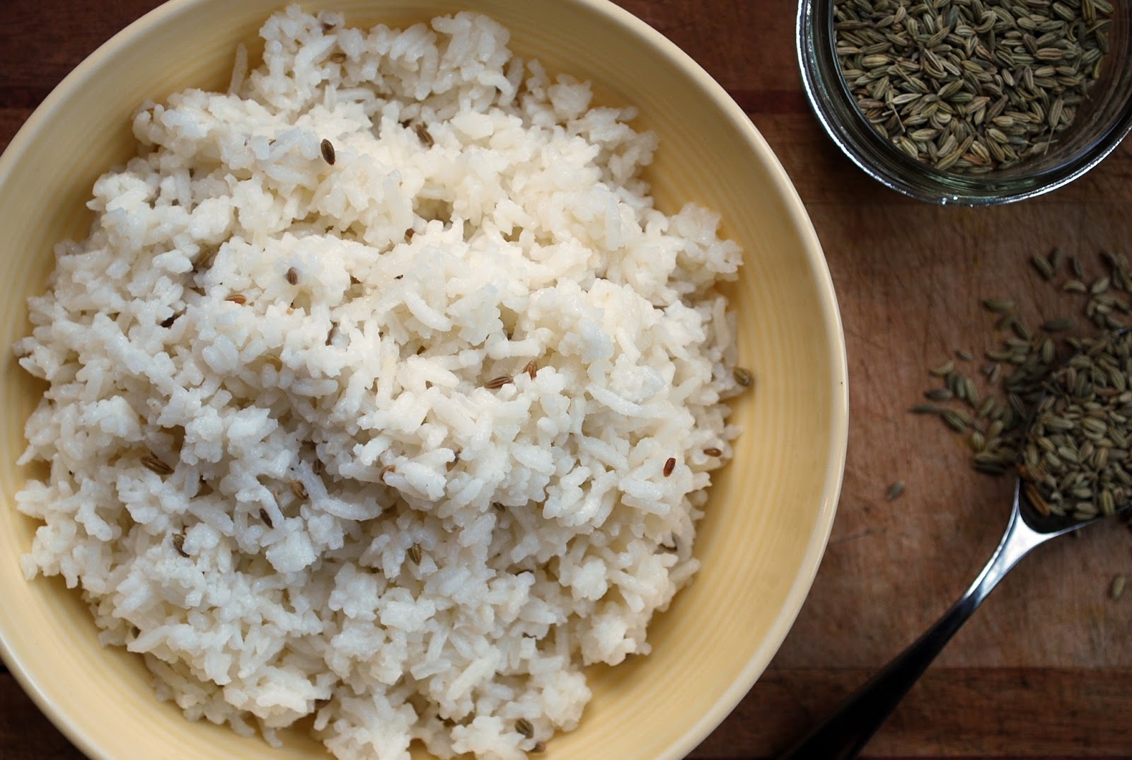 Return to the Garden FENNEL STEAMED RICE