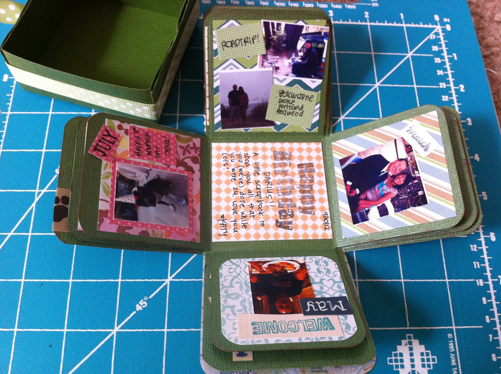 oh.. katy made it! Scrapbook Box