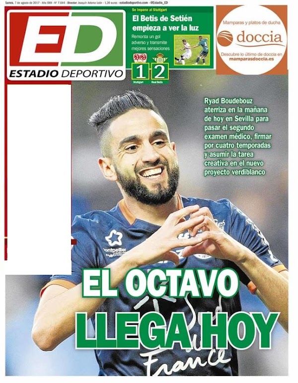 Betis, Estadio Deportivo: "El octavo llega hoy"