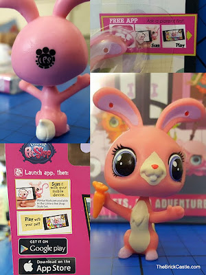 Littlest Pet Shop Bunny Ross toy pink rabbit