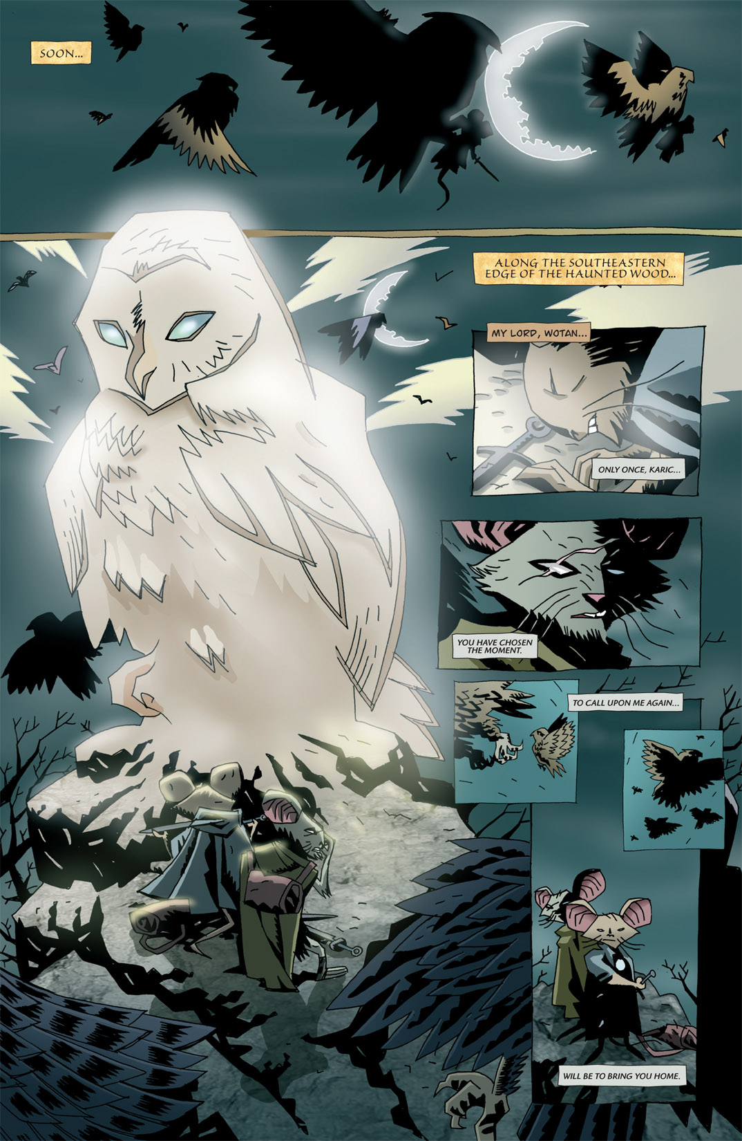 Read online The Mice Templar Volume 2: Destiny comic -  Issue #1 - 28