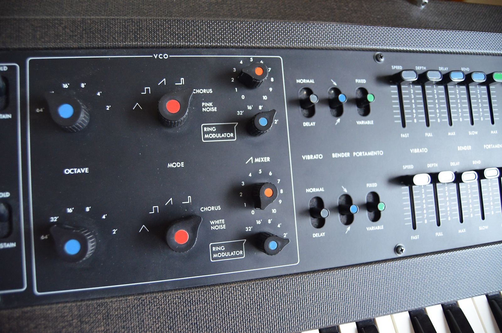 MATRIXSYNTH Univox 800DV with Dust Cover