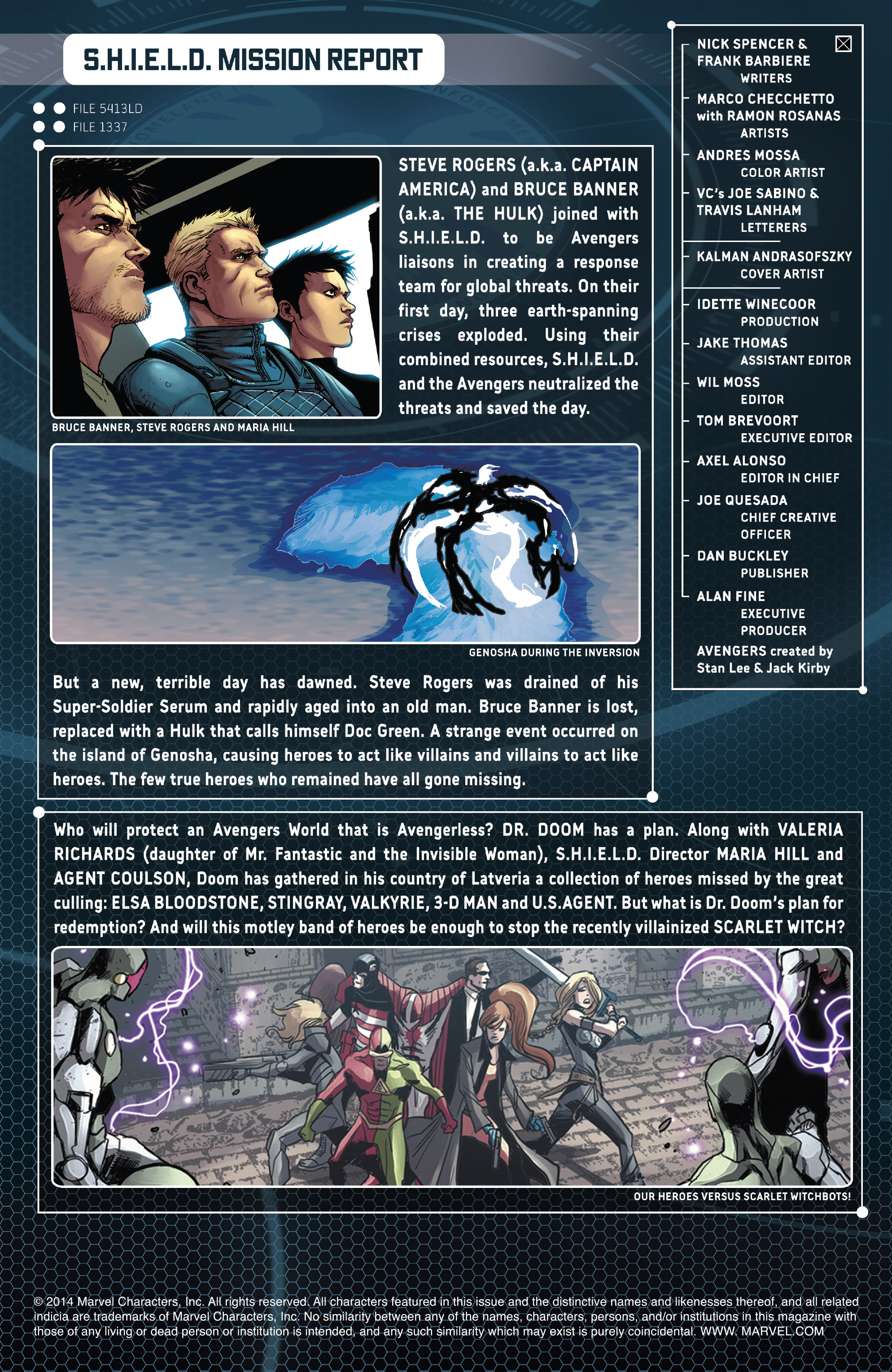 Read online Avengers World comic -  Issue #16 - 2