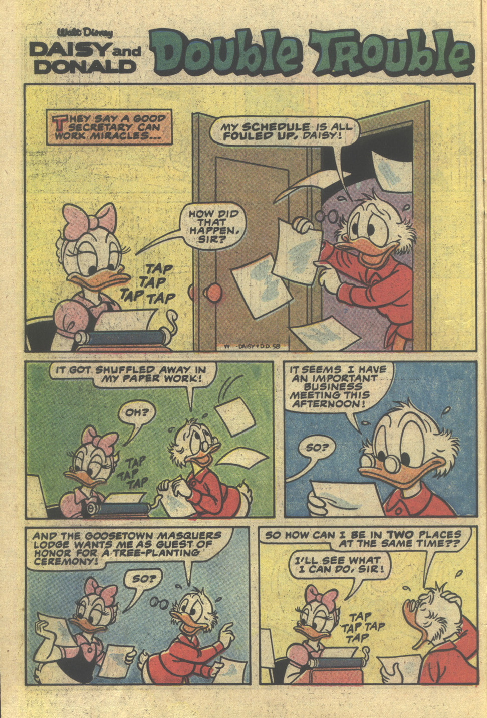 Read online Walt Disney Daisy and Donald comic -  Issue #58 - 10