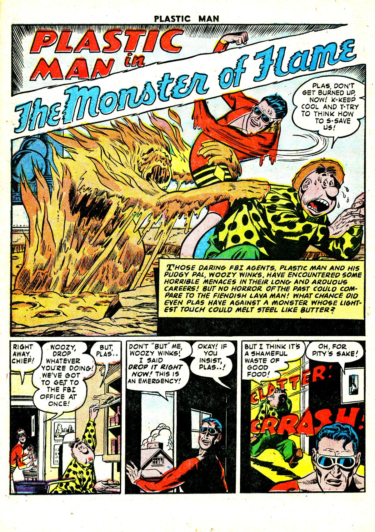 Read online Plastic Man (1943) comic -  Issue #43 - 20