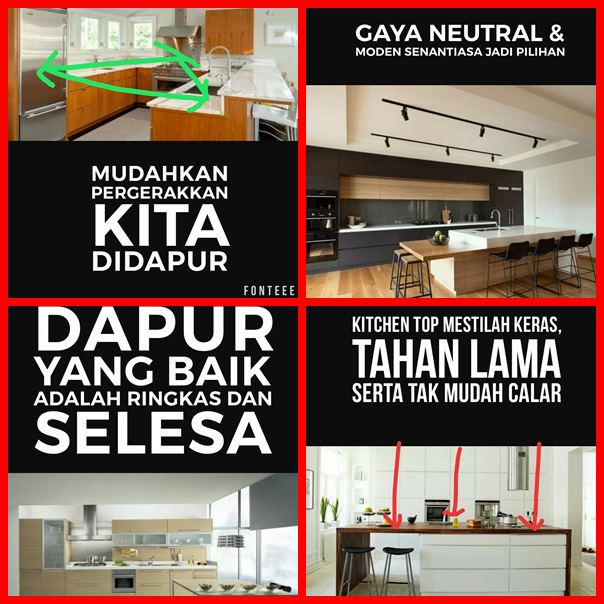 10 Tips Rekabentuk Dapur Maria Firdz Lifestyle Blogger 10 Tips Rekabentuk Dapur Maria Firdz