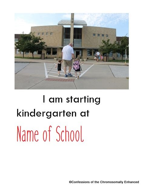 Confessions of the Chromosomally Enhanced: A Kindergarten Social Story