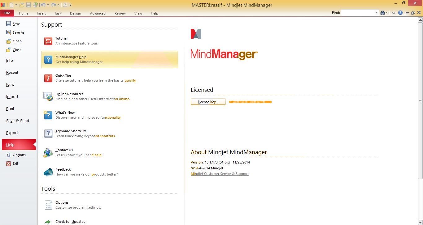 KM Tools MindManager Version 4
