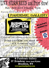 Live Silkscreen / Print Show with Bushwick Print Lab