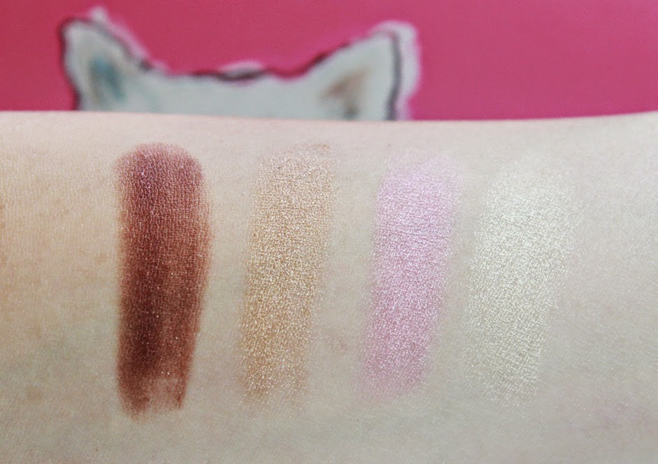 Shu Uemura Shupette Has-It-All Eyes and Lip Palette Swatches