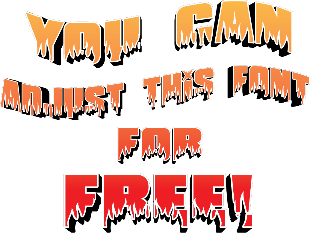 FREE DOWNLOAD - FIRE FLAME FONT