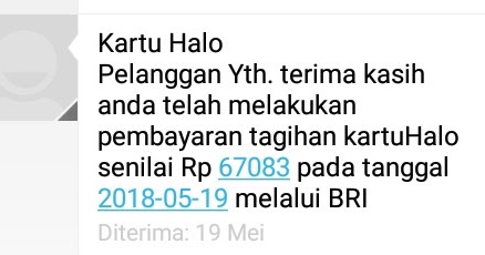 Cara Pembayaran Kartu Halo Lewat Atm Bca - Berbagi Info Kartu