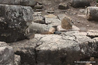 Israel in photos: The Ancient Synagogue of Arbel, Lower Galilee, Ruins of Arbel ancient Synagogue
