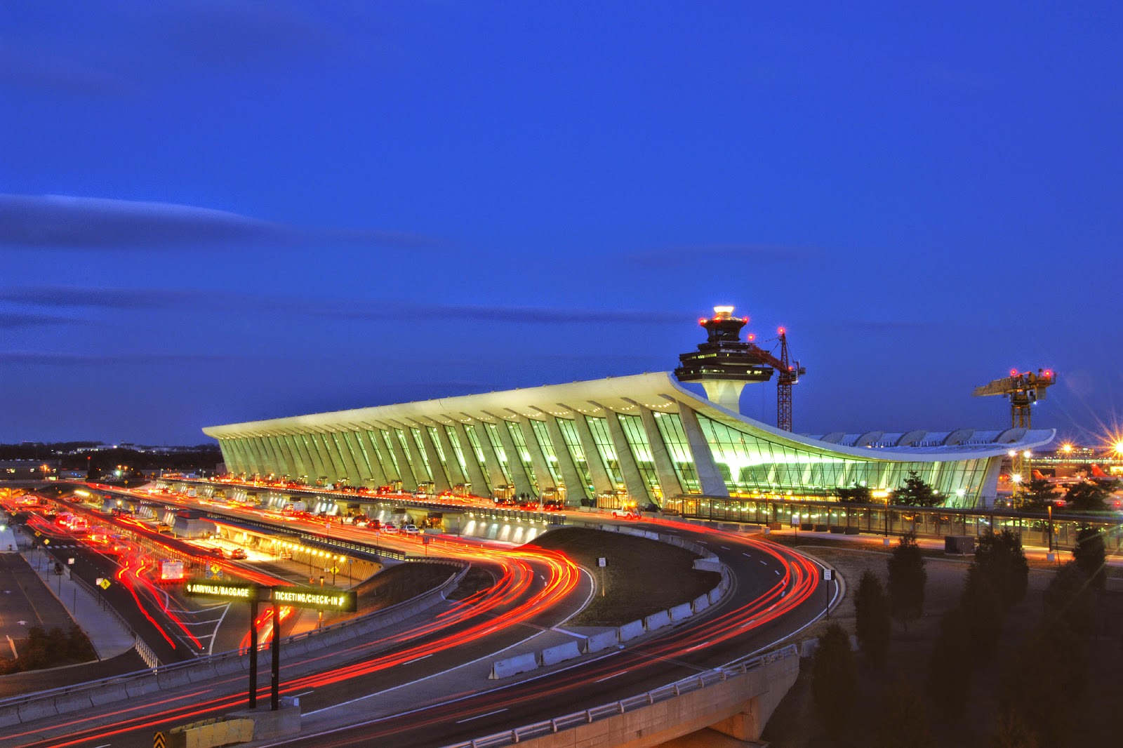 Terminal del Aeropuerto de WashingtonDulles Eero Saarinen Estructura