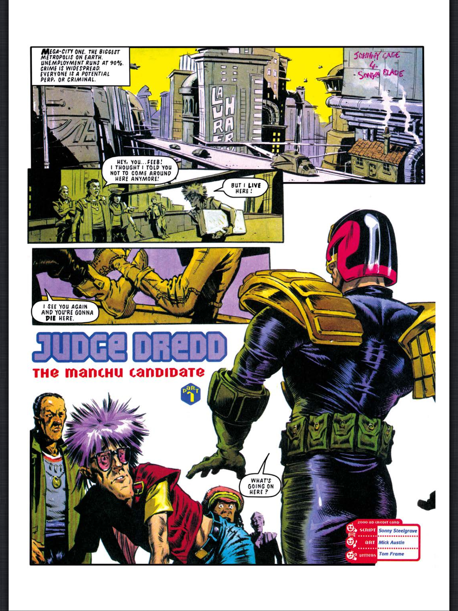 Read online Judge Dredd: The Complete Case Files comic -  Issue # TPB 20 - 157