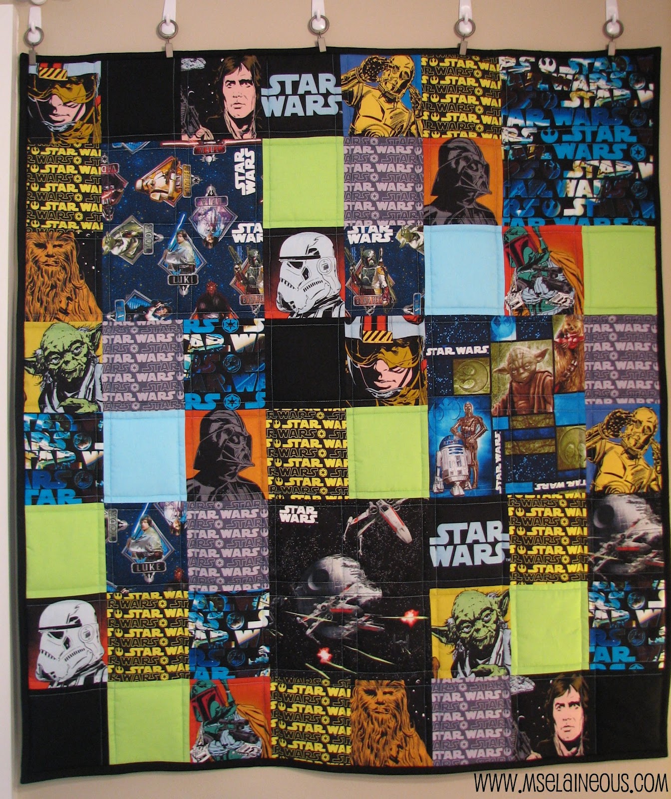 Quilting Pattern Of Star Wars 78