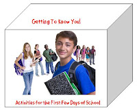 Getting to Know You Activities for the First Few Days of School photo