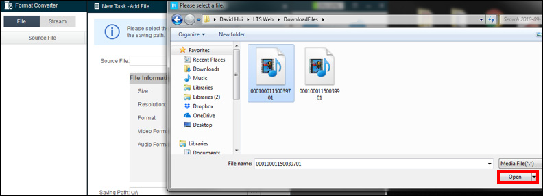 convert Hikvision recording files using VSPlayer