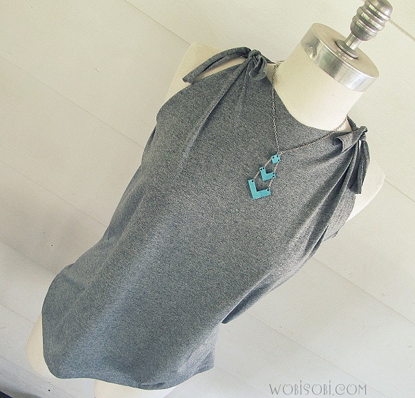 WobiSobi 5 Minute NoSew Tee DIY