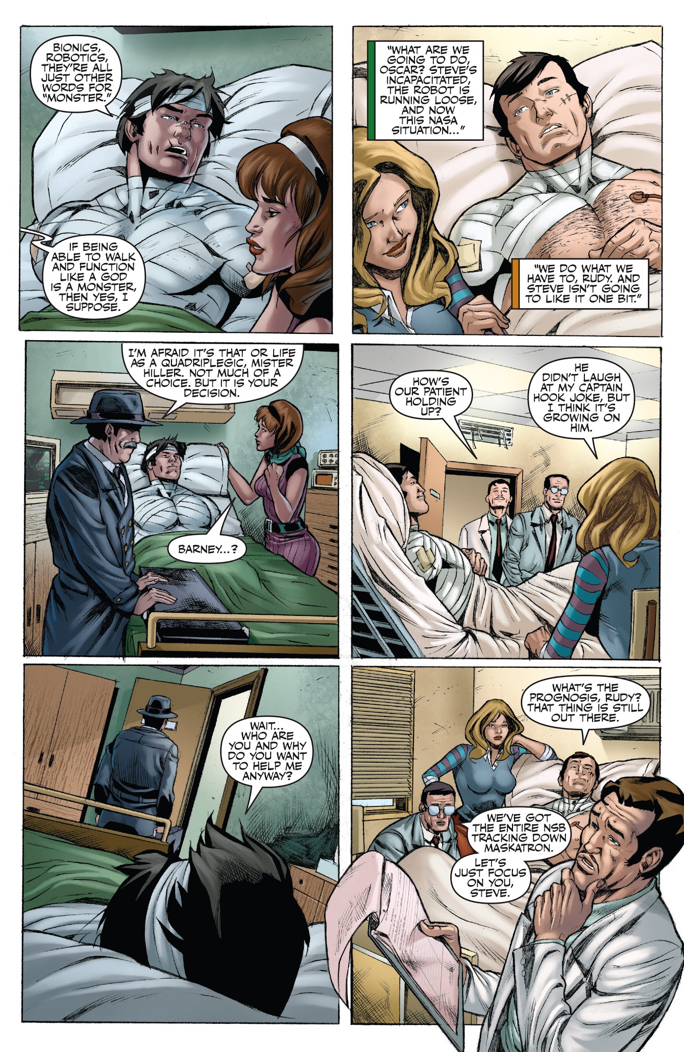 Read online The Six Million Dollar Man: Season Six comic -  Issue # _TPB - 112