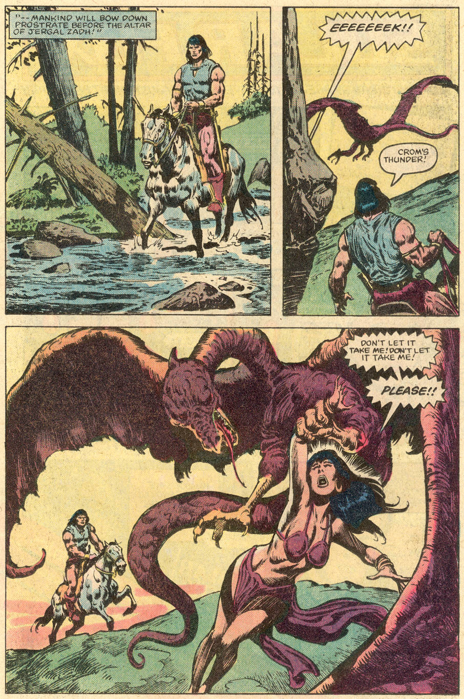 Read online Conan the Barbarian (1970) comic -  Issue #152 - 4