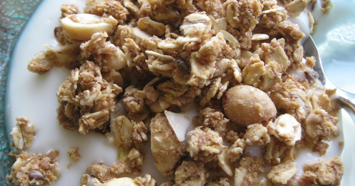 Peanut Buttery Granola WENDY KENNEDY