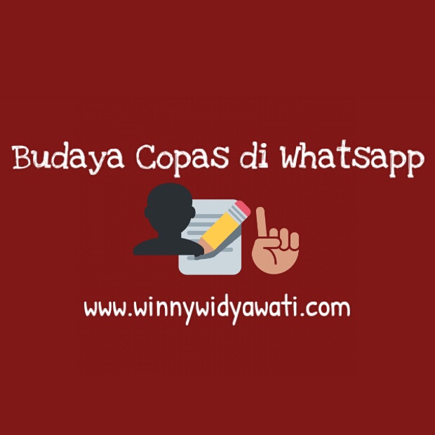 Goresan Winny Budaya Copas Di Whatsapp