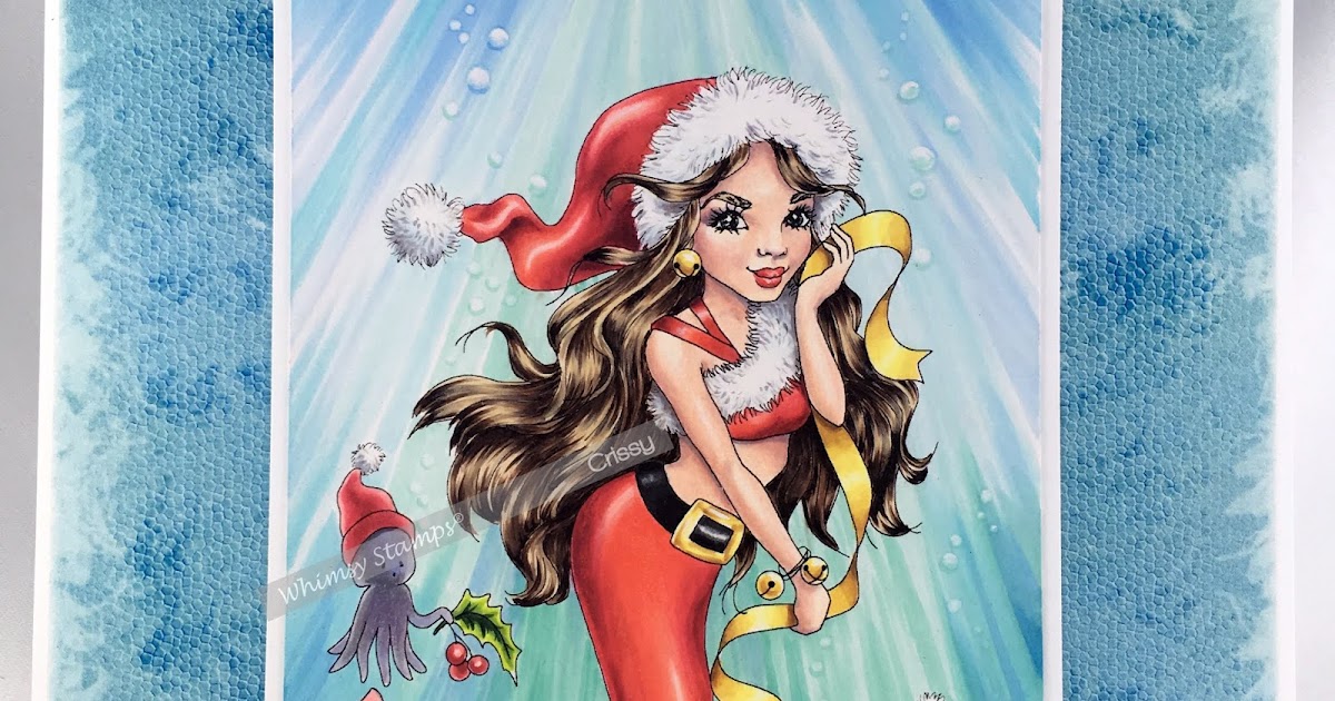 Crissy's Art & Heart: Christmas Mermaid