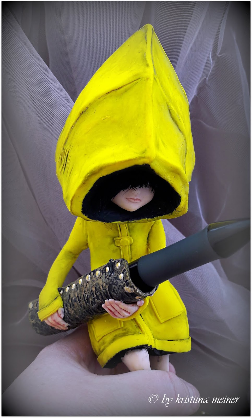 Art Dolls by Kristiina Meiner. OOAK. 196 Art Doll Little Nightmares