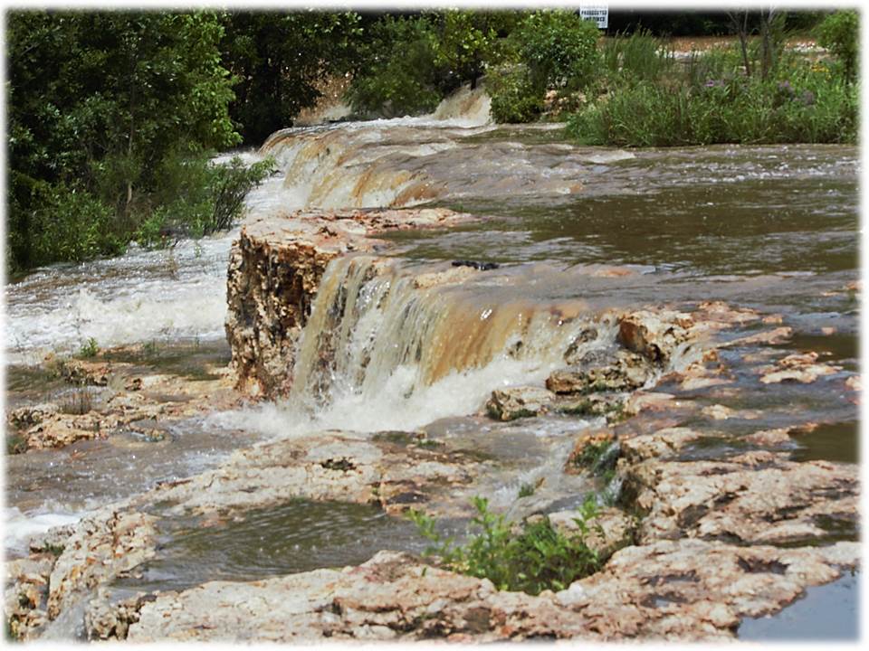 WATERFALLS BY WHEELS GRAND FALLS JOPLIN, MISSOURI