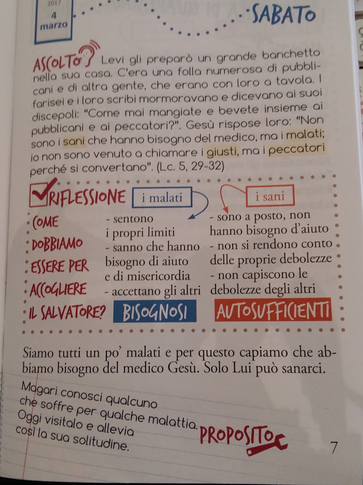 Non Sono Venuto A Chiamare I Giusti Ma I Peccatori Io e un po' di briciole di Vangelo: (Lc 5,27-32) Non sono venuto a