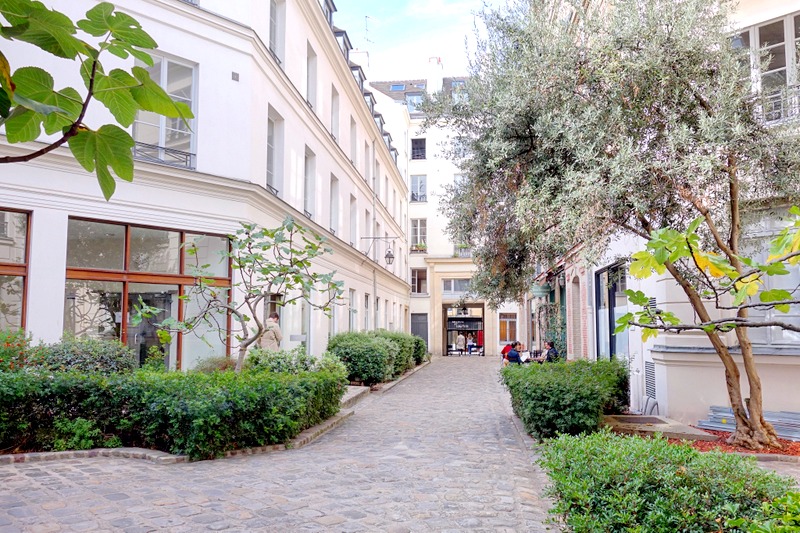 Paris Passage Dauphine, échappée verdoyante à SaintGermaindesPrés