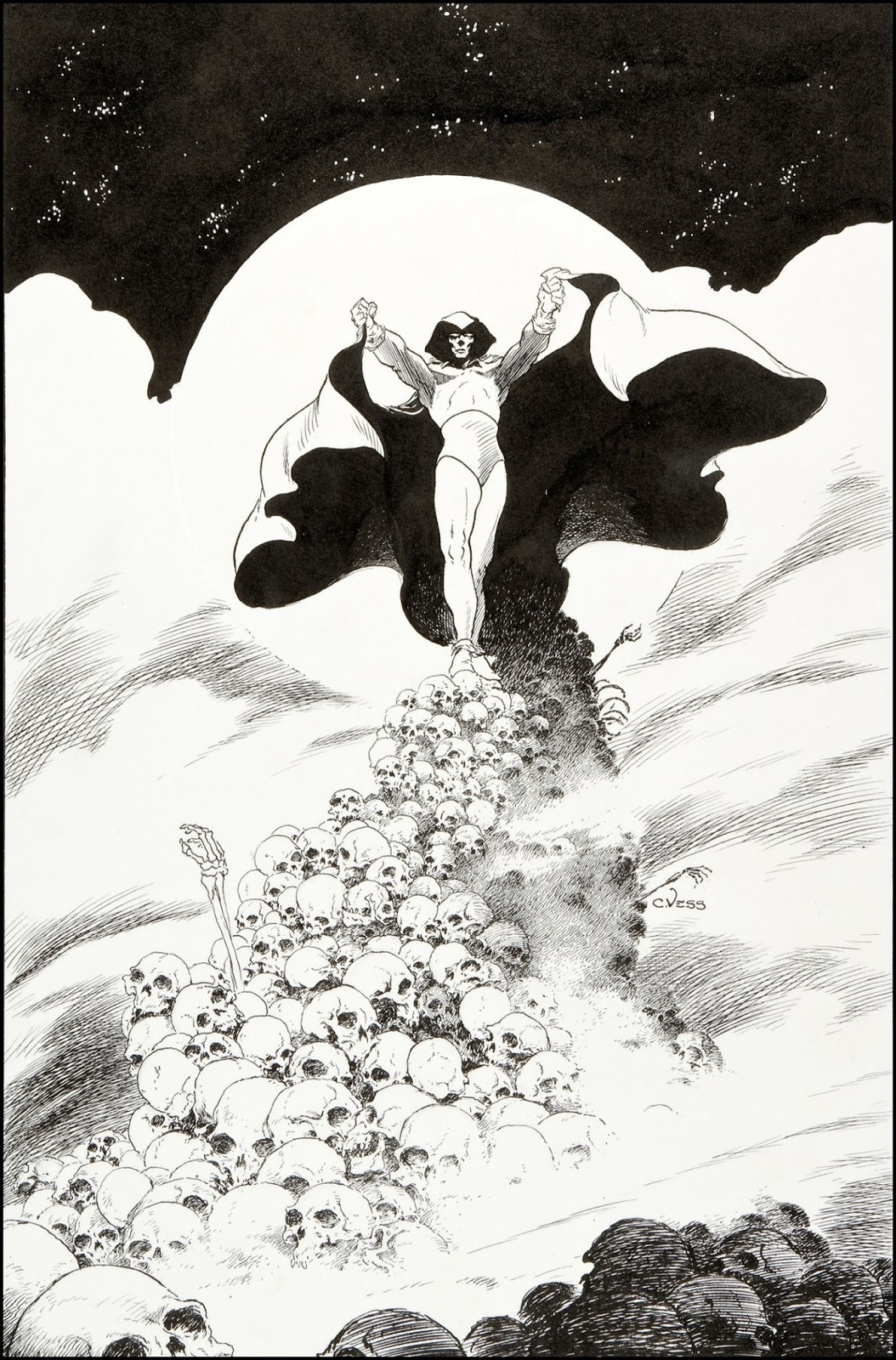 Fantasy Ink Charles Vess The Spectre