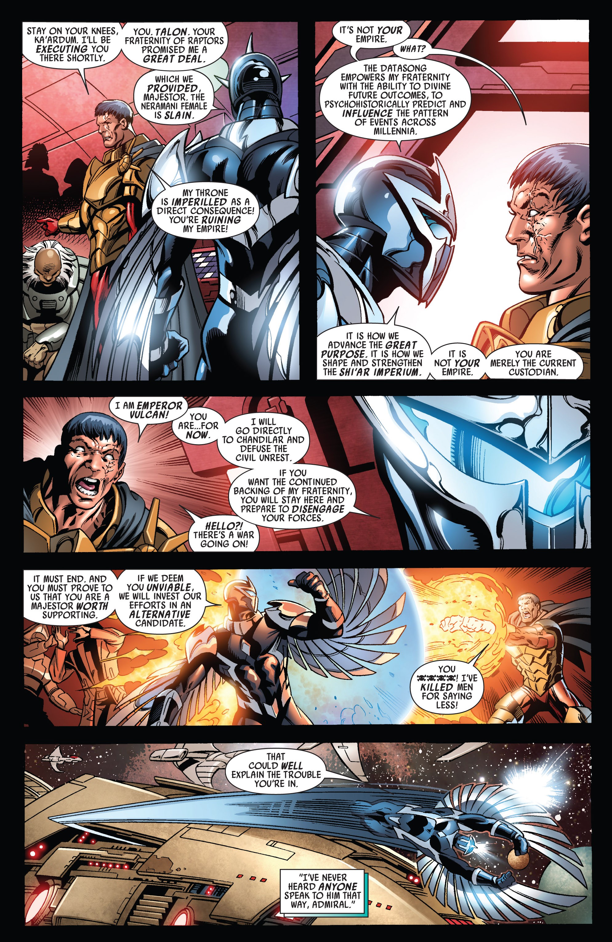 Read online War of Kings comic -  Issue #5 - 7