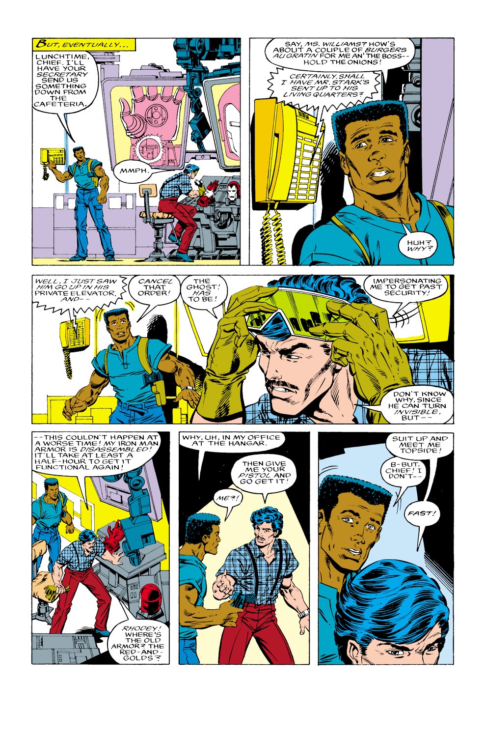 Read online Iron Man (1968) comic -  Issue #220 - 8