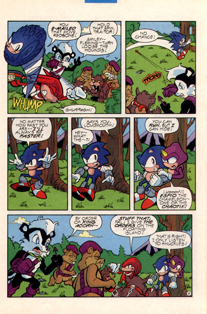 Read online Sonic The Hedgehog comic -  Issue #50 - 7